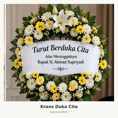 Krans Bunga Duka Demak Kota